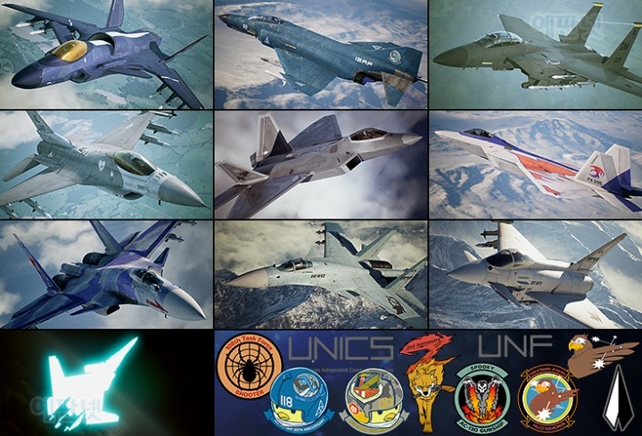 ACE COMBAT™ 7: SKIES UNKNOWN - Conjunto para F-2A -Super Kai- no Steam